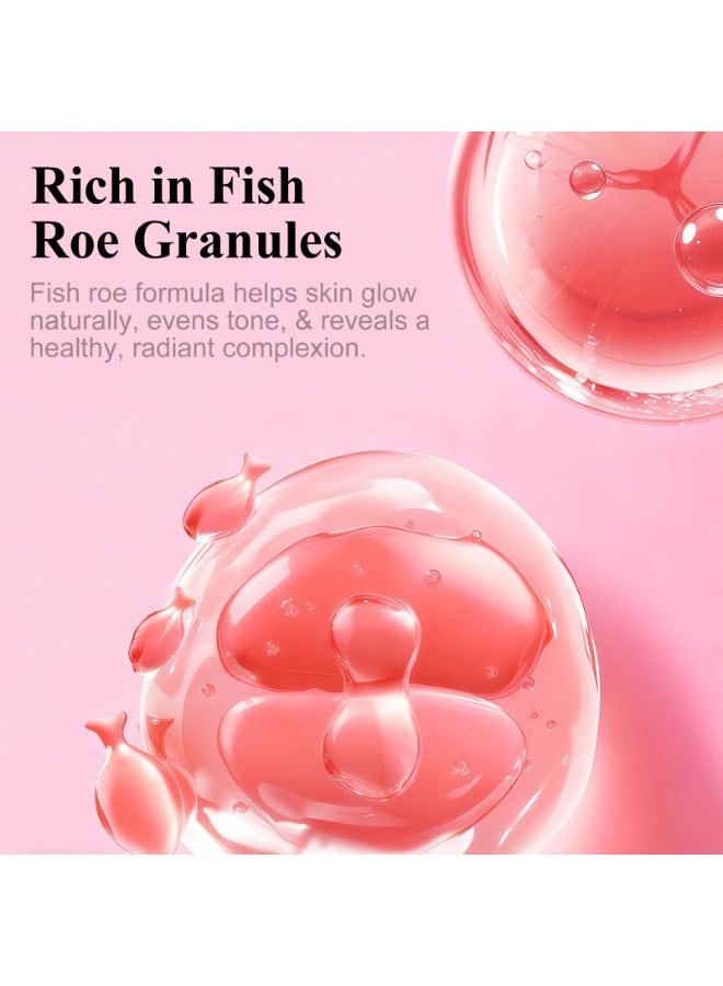 jalan Salmon DNA Pink PDRN Caviar Essence - 50ml | Moisturizing | Particle Reduction | Post-Sun Repair - Image 4